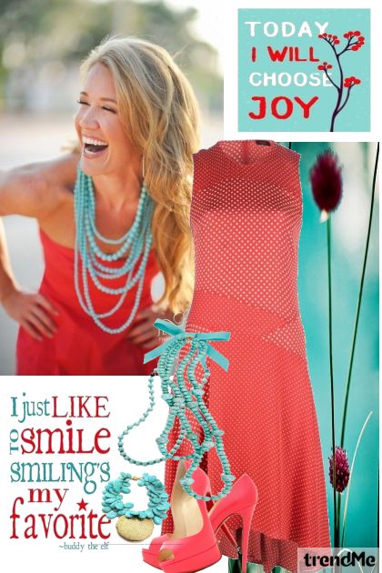 Choose Joy- combinação de moda