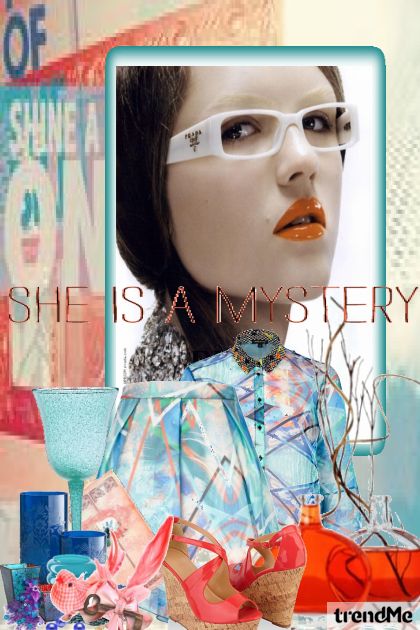 She's A Mystery- Combinazione di moda