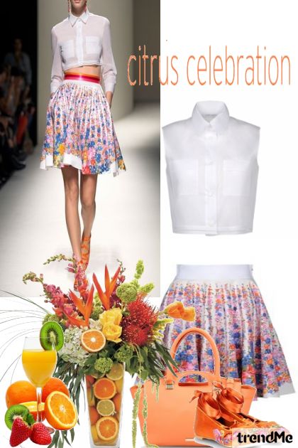 Citrus Celebration- combinação de moda