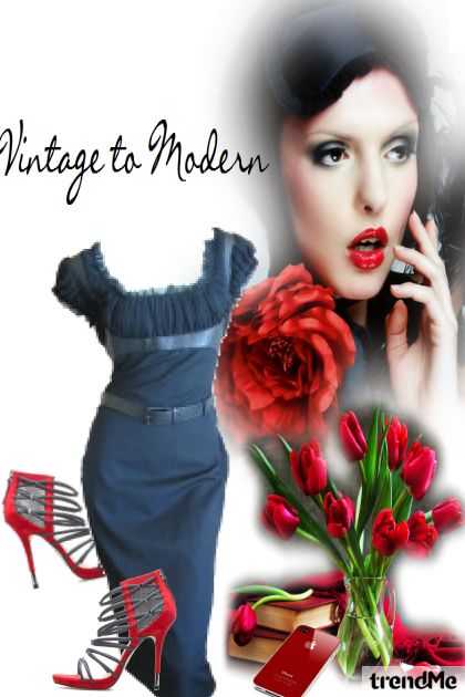   Vintage To Modern#25- Combinazione di moda