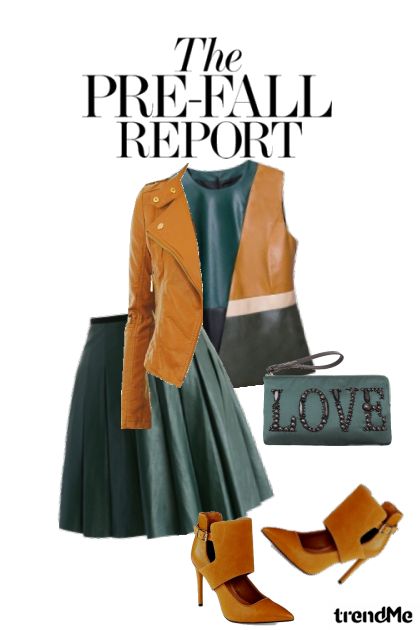 The Pre Fall Report#2- combinação de moda