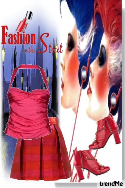 Fashion On The Street- Modekombination