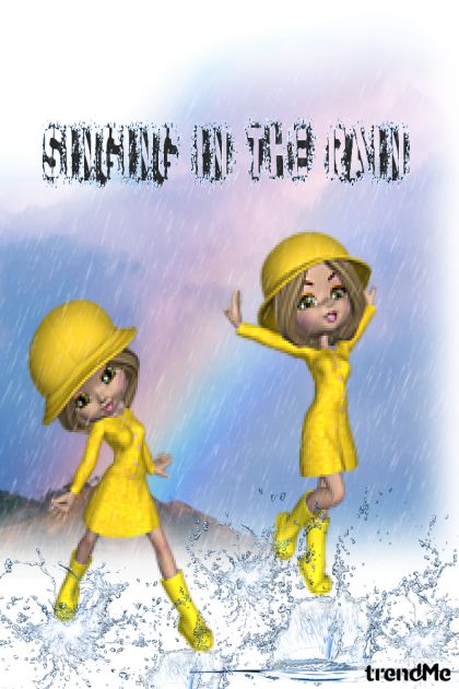 Singing In The Rain- Combinazione di moda