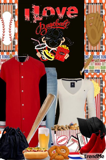 I Love Baseball- Fashion set