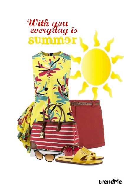 Everyday is Summer -2015- combinação de moda