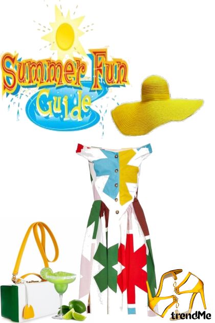 Summer Fun Guide- combinação de moda