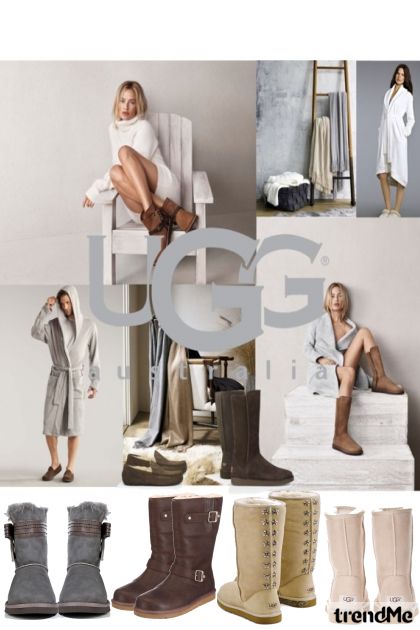 Uggs- Модное сочетание