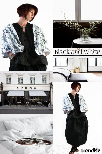 Black and White-2015#1- Fashion set