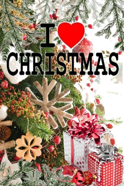 I Love Christmas- Combinazione di moda