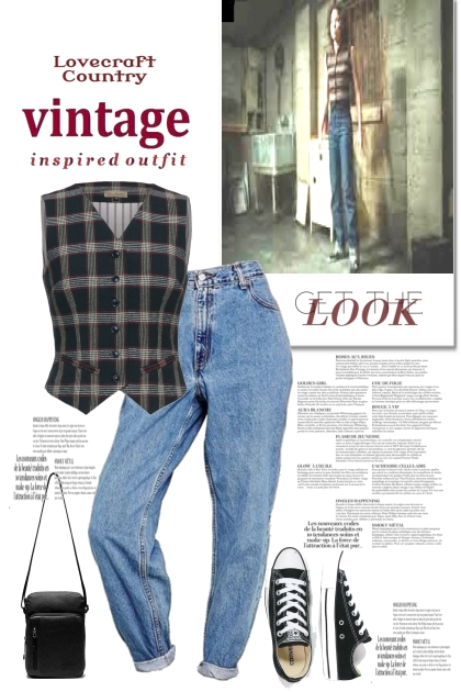 Vintage Inspired 2021#1- combinação de moda
