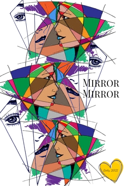 Mirror Mirror- Combinazione di moda