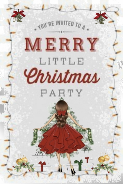 Merry Little Red Christmas Party-1