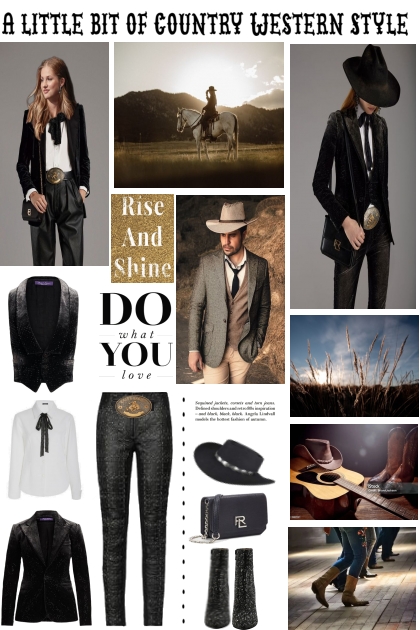 A Little Bit of Country Western Style- Fashion set