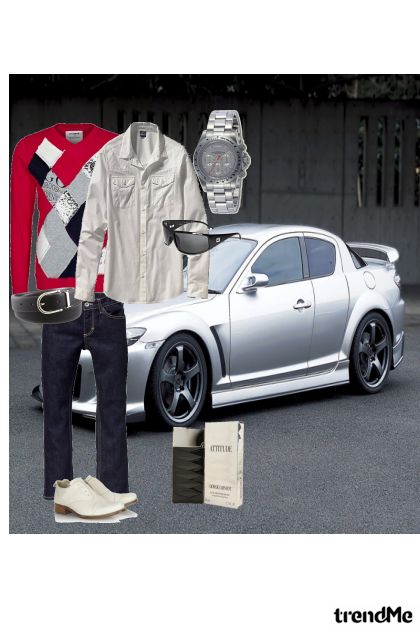 Men and Cars- Combinaciónde moda