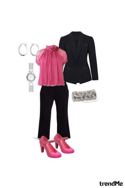 Pinky Business- combinação de moda