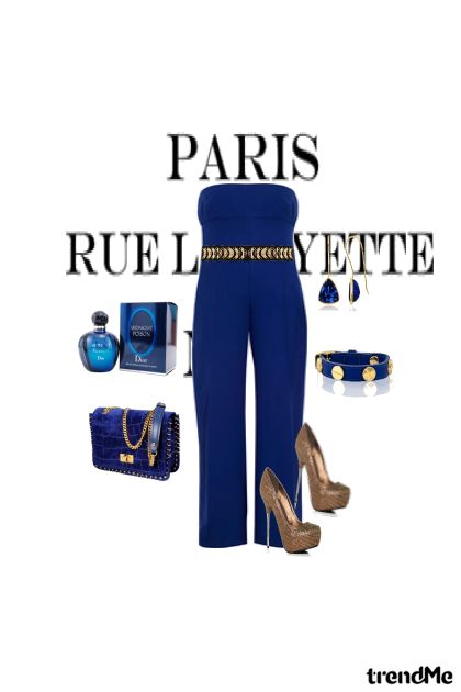 Paris Love- combinação de moda