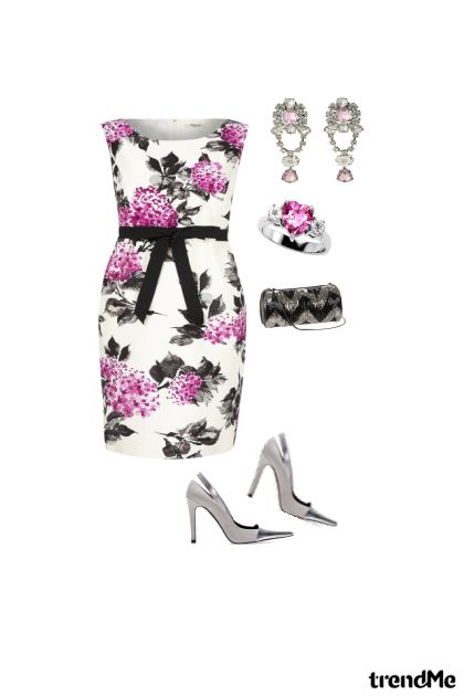 Pink and Black Gal- Combinaciónde moda