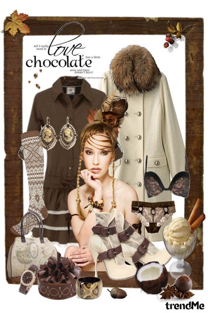 I Love Chocolate- Fashion set