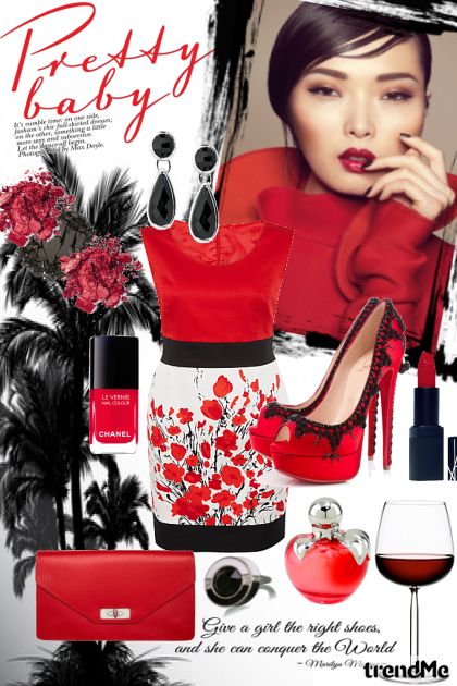seductive red- Fashion set