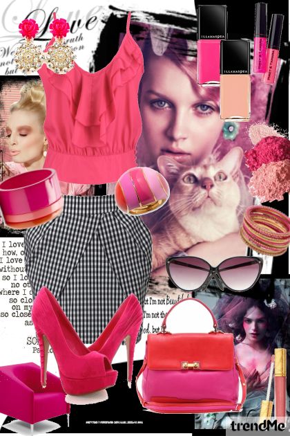 pink pink pink- Combinazione di moda