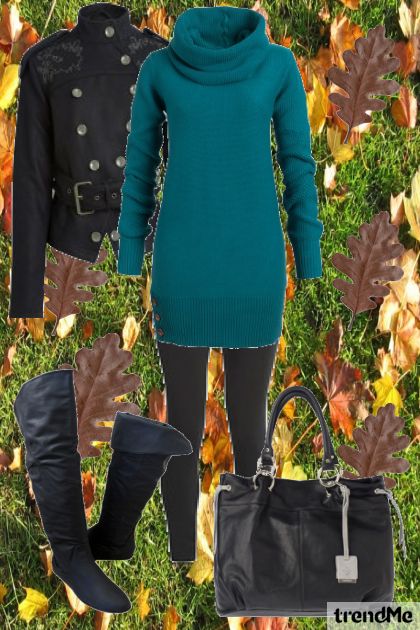 autumn walk- Combinazione di moda