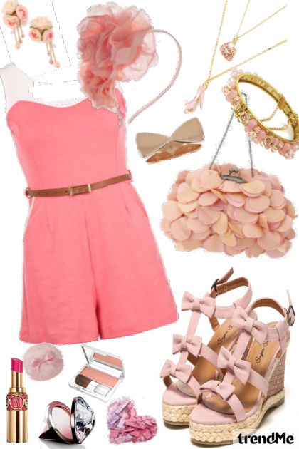 pink- Modna kombinacija