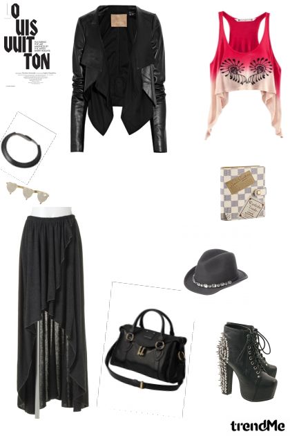 Black &nd pinky - Модное сочетание
