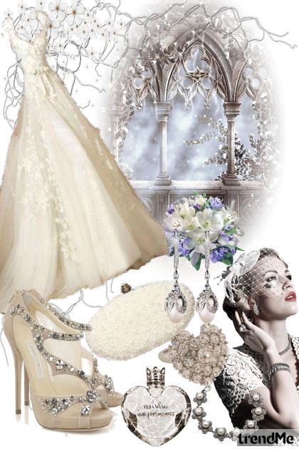 Snow Bride- combinação de moda
