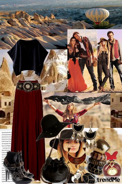 Holiday in Cappadocia- combinação de moda