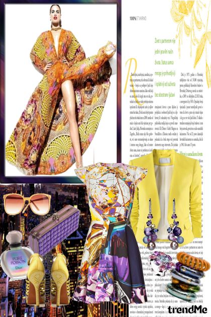 Colors in City- Fashion set