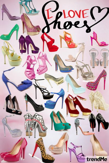 I love shoes- Fashion set