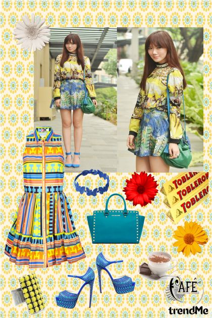 Colorful.- Fashion set