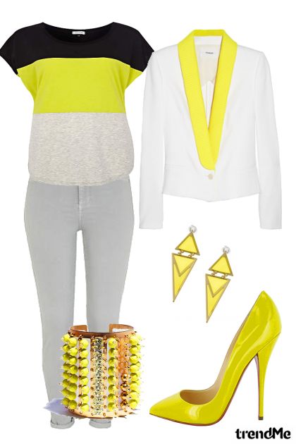 yellow- Modekombination