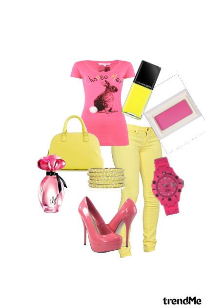 Pinky stil- combinação de moda