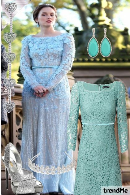 Blair's wedding dress- Модное сочетание