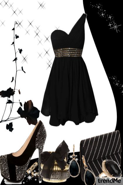 Black prom :)- Modekombination