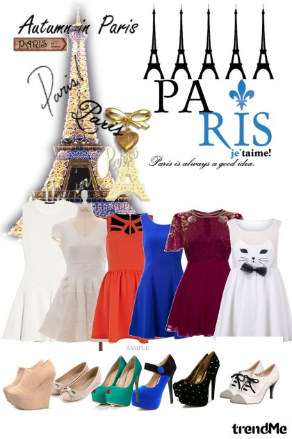 Paris inspired- Modna kombinacija