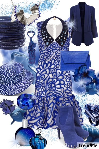 deep blue- Combinaciónde moda