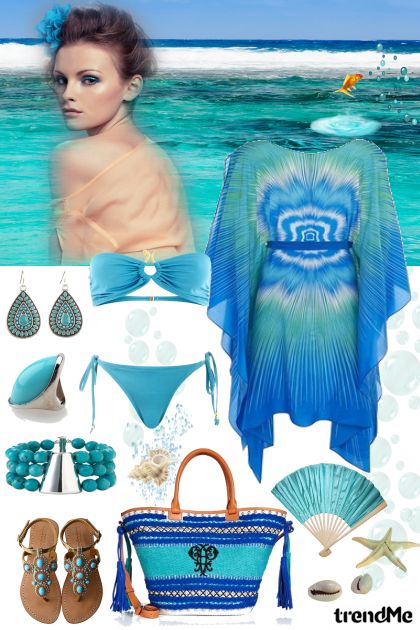 Turquoise Summer- Combinazione di moda
