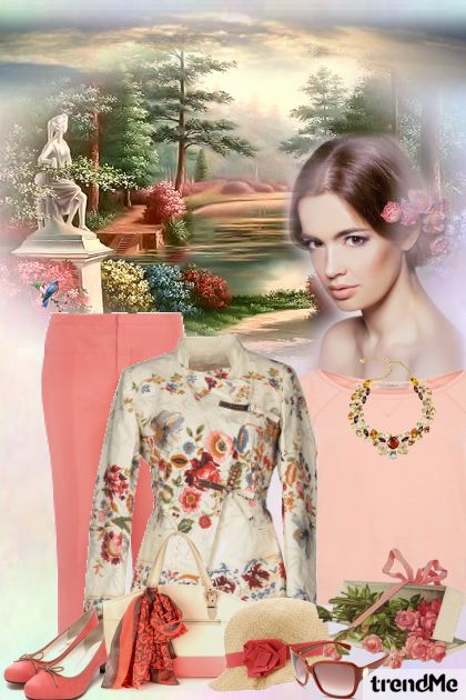Romantic Spring- combinação de moda