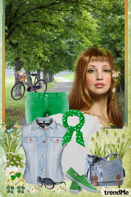 Green Spring- Fashion set