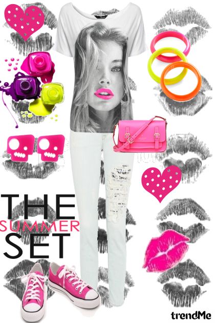 summer colorsss <3- combinação de moda