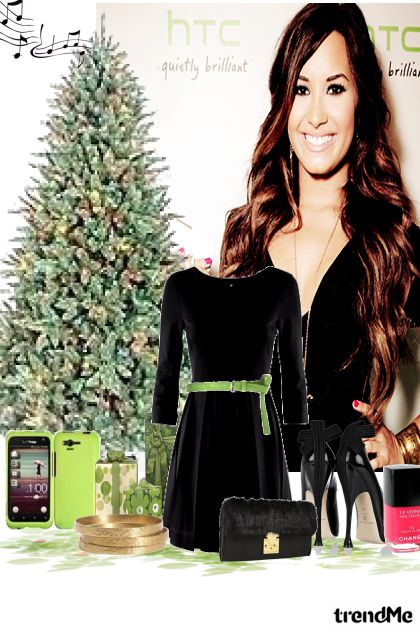 all i want for Christmas is you...HTC ;)- combinação de moda