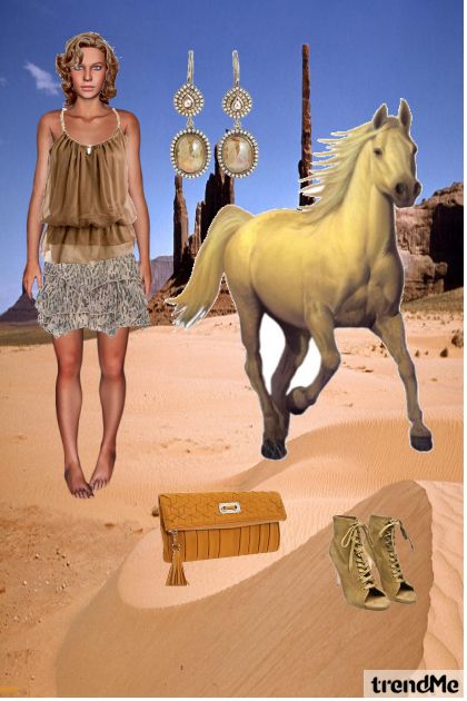 Desert - The Wild- Модное сочетание
