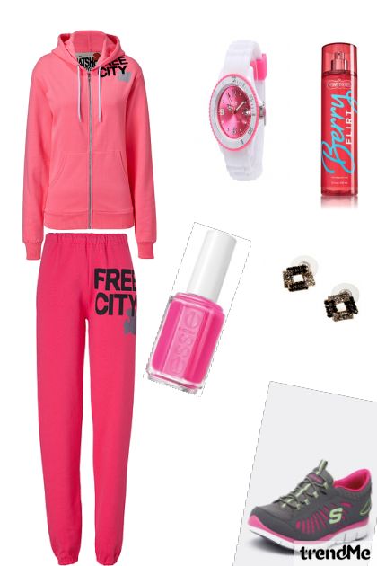 jogging in the morning- Fashion set