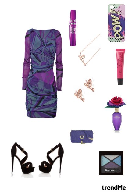 purple day- Модное сочетание