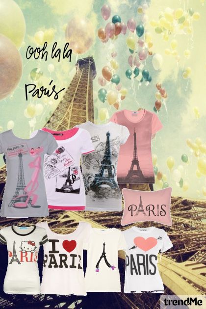 Ooh la la Paris - combinação de moda