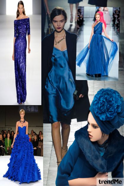 Shades of blue- Fashion set