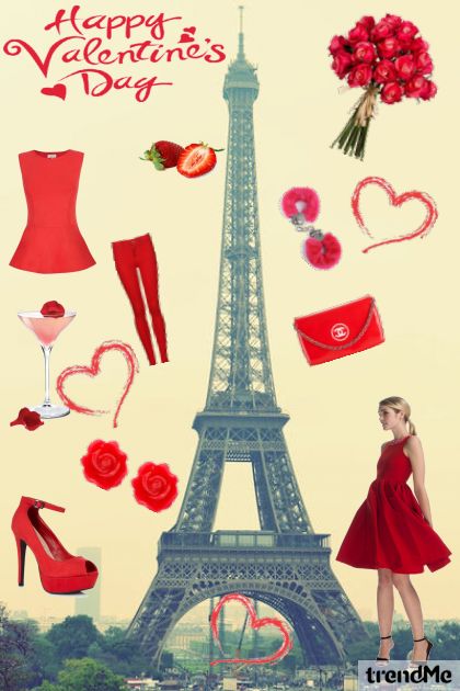 Happy Valentine's Day - Combinazione di moda