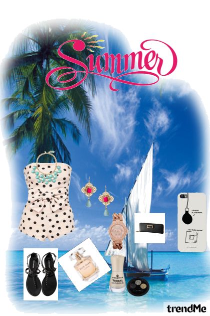 Summer time- combinação de moda